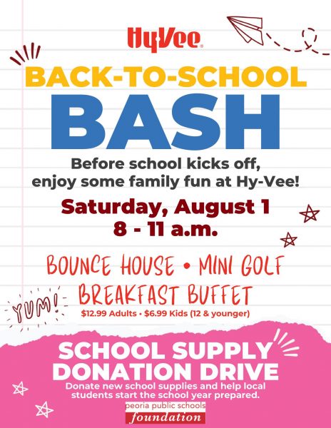 Hy-Vee Back To School Bash 8.01.26
